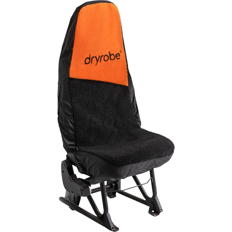 2026 Dryrobe Single Car Seat Cover SINGLECSC - Orange / Black